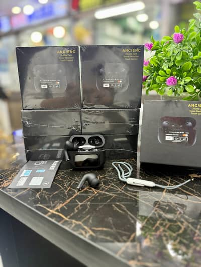 ANC/ENC Wireless Earbuds | Touch Screen Case | Noise Cancellation