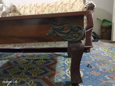 7 seater sofa set  with wooden table