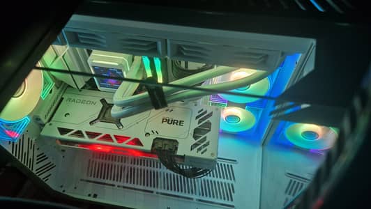 AMD RX 7800 XT Sapphire PURE White – Gaming Only | Box Available