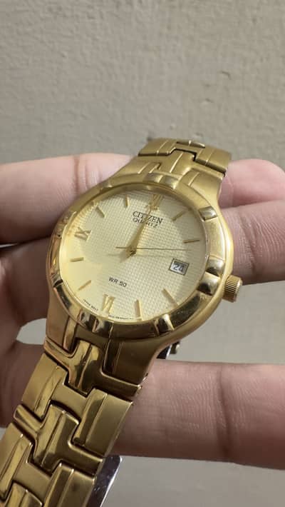 Citizen Gold watch original.