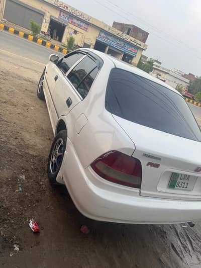 Honda city 2002 white color bio on the spot