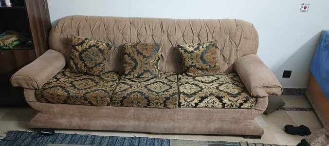 pure woden sofa for sale 6 seater