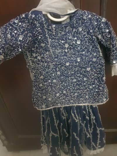 girls sharara age 3 to 4 years. excellent condition. 3 piece dress