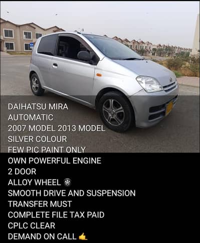 DAIHATSU MIRA 2007/13 SILVER