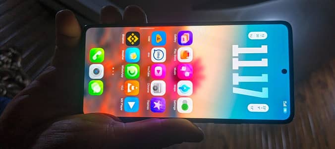 mi 11t with box  charger missing