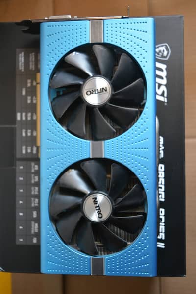 Sapphire NITRO+ RX 580 8GB Special Blue Edition