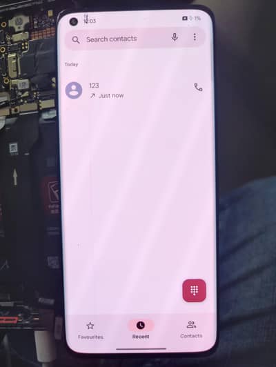 oneplus 9pro unit orignal unit minor line shade