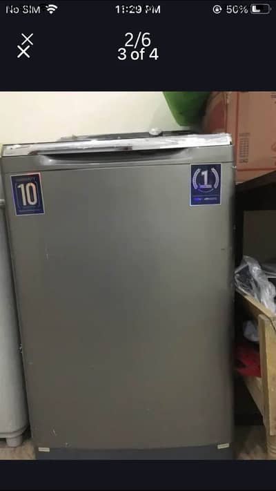 12 kg Haier automatic machine for sale only shox kharab han