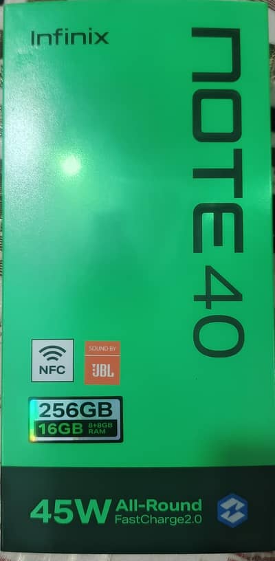 infinite note 40 8 GB 256 gb