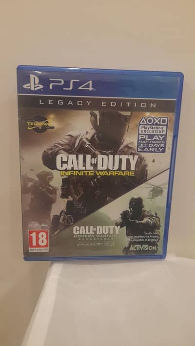 PS4 cod infinite warfare