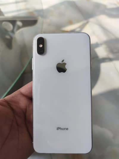 iPhone xs Max 256gb All ok hai face id off ha panel back change ha