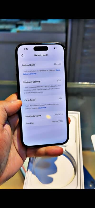 Iphone 15 jv with box