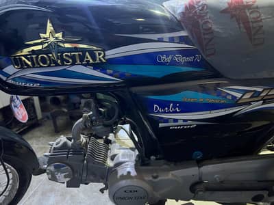 Union Star 70cc Unregistered Zero Meter