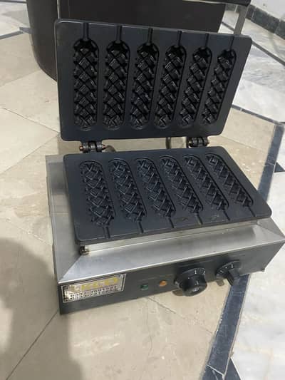 Commercial Lollipop Waffle Machine