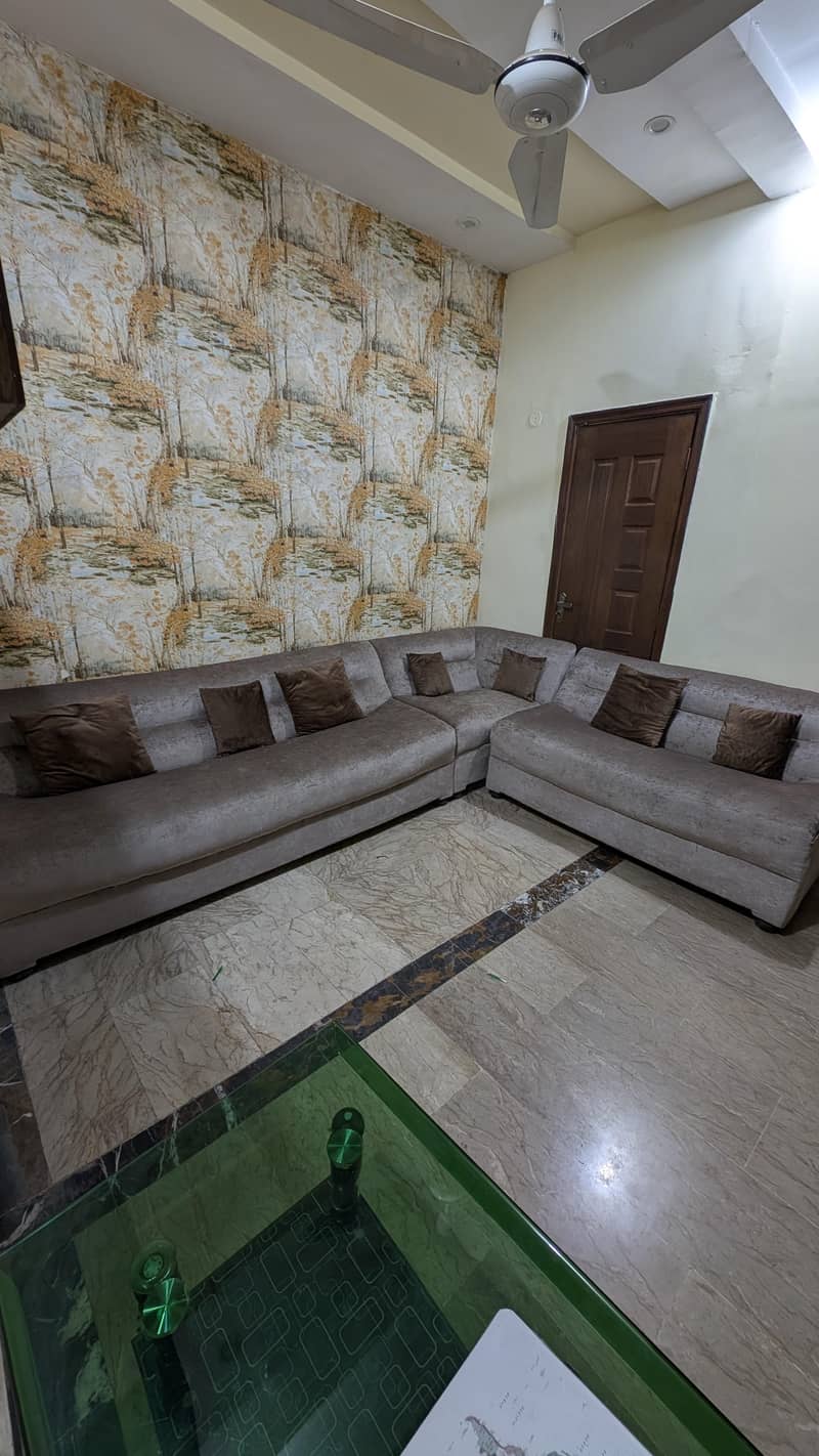 L Shape sofa + Table 2