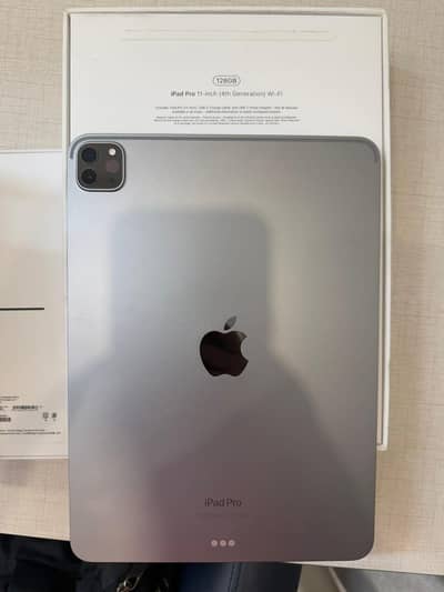 Ipad pro m2 4th gen 128gb with box excellent condition 03066289896