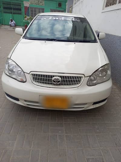 Toyota Corolla 2006 Gli converted from Xli