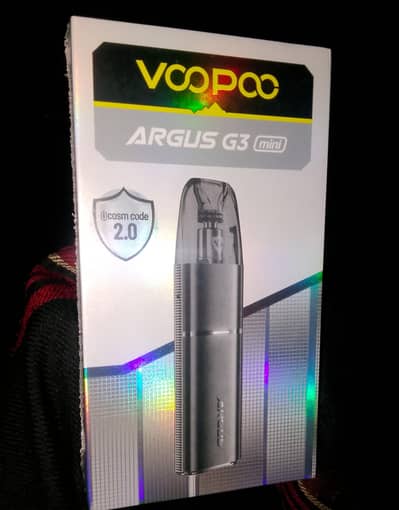 VOOPOO ARGUS G3 MINI(2025) Vape/Pod, New/Sealed Boxed Packed.