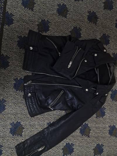 brand new leather jacket