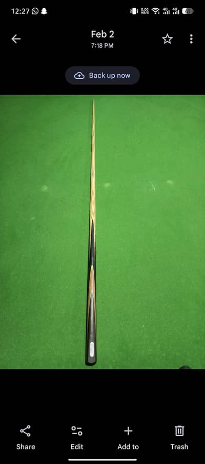 BLB Snooker. Cue condition 10/9