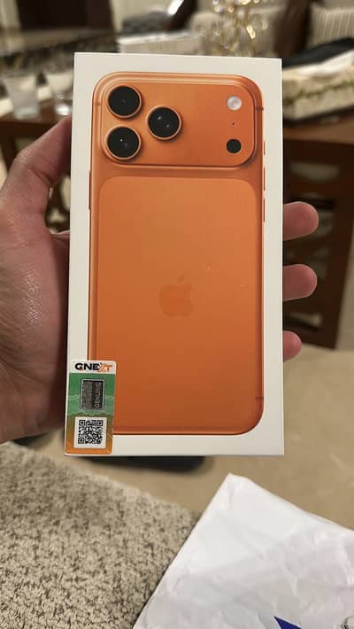Iphone 17 pro max cosmic orange 256gb