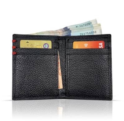 Slim and sleek leather wallet