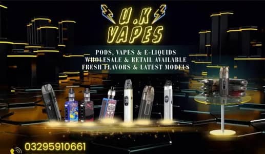 VAPES | PODS | MOD | E-Liquids | Disposable Pods