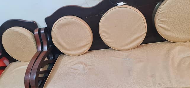 wooden sofa 5 seatet