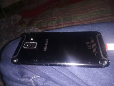 Samsung Galaxy A6 4 64 glass break touch 100% working condition rough