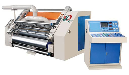 Used Chinese SIngle Facer Corrugation Machine with Thermal Oil Heatin
