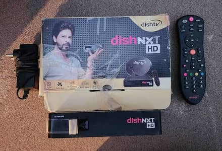 dish tv hd box + recorder