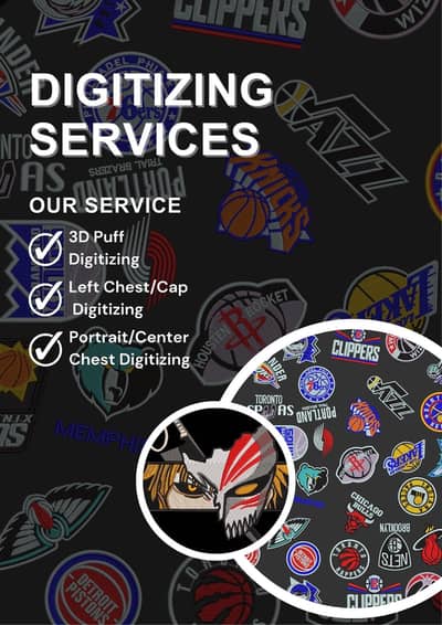 Embroidery digitizing