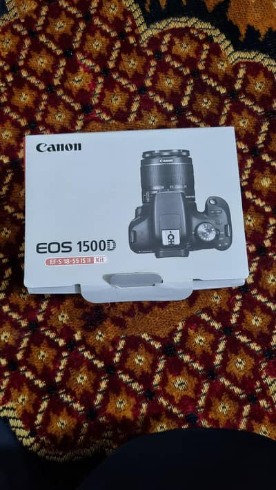 Canon EOS 1500D DSLR Camera with Lens – Clean & Genuine