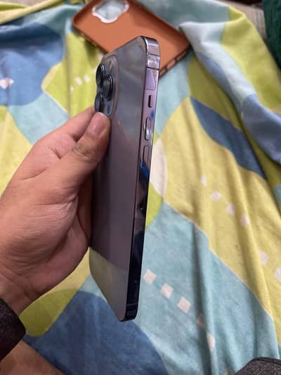 Iphone13 pro max dual physical hk model bh 78 with box 128 gb