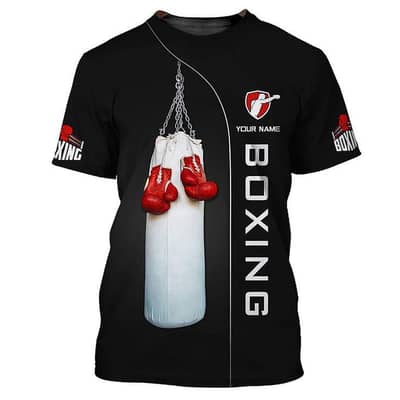 boxing  shirt and shorts
