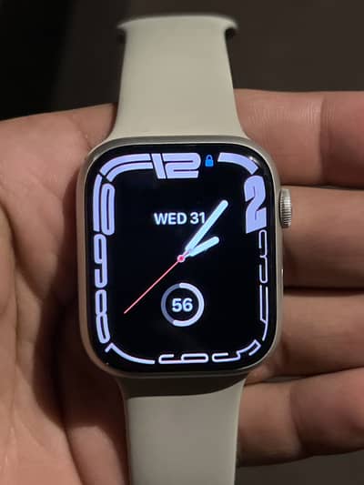 Apple wacth series 7 starlight gold 45mm