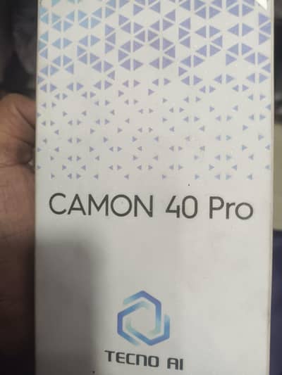 tecno camon 40 pro 8/256 complete saman 03170223024