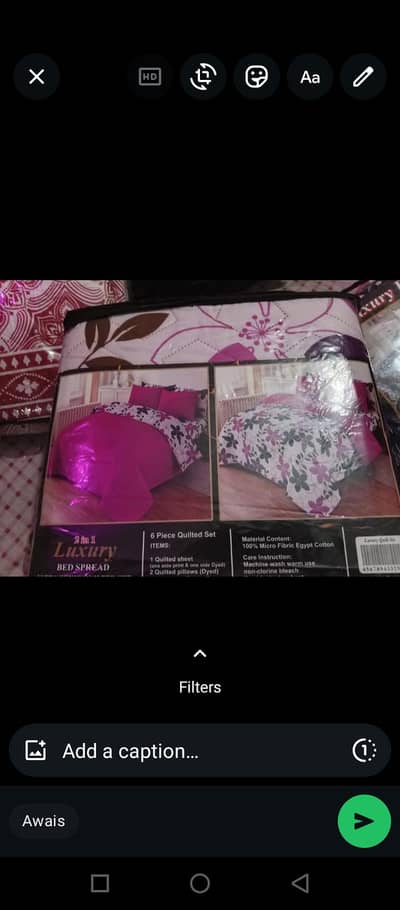 brand new bad sheets with paking