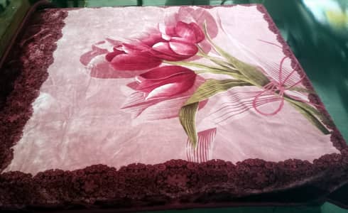 Blanket Double-Ply Plush Mink