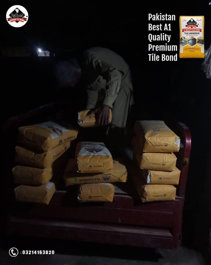 ittehad Tile Bond cement 1