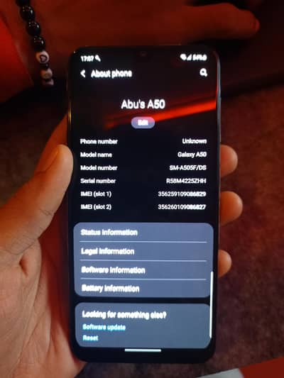 sale Samsung A50 4/128 exchange possible