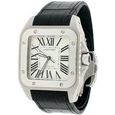 used Cartier Santos 100  automatic