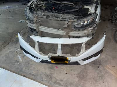 Civil 17 18 model front bumper