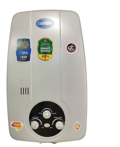 8liter canon geyser jus one year used