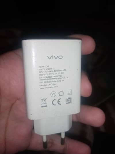 vivo original adaptor charger