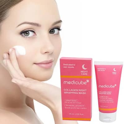 medicine collagen night wrapping mask overnight elasticity & hydration