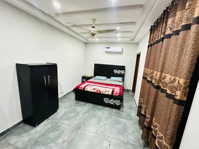 Furnish 1 bedroom flats for rent Gujranwala
