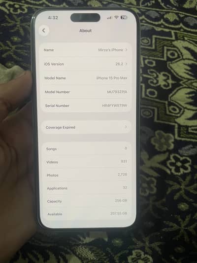 256GB PTA APPROVED WITH BOX.