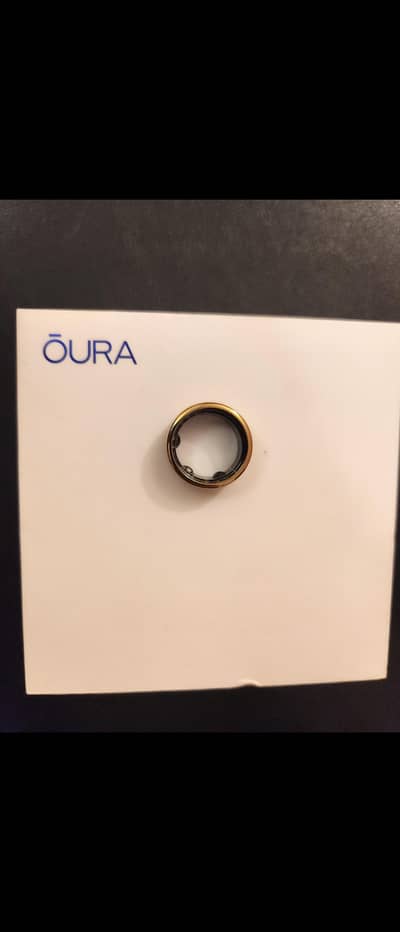 Oura Ring, Gen 3, Size 7,  Gold colour