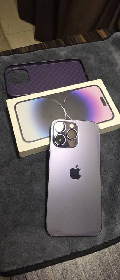 14 Pro Max LLA 256 Non Pta Deep Purple